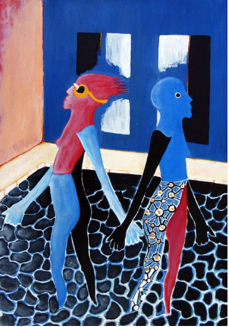 39.Sahara Leinwand Ol 150x100cm 