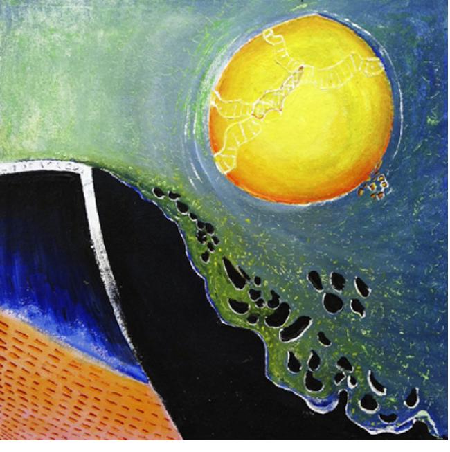 39.Sahara Leinwand Ol 150x100cm 