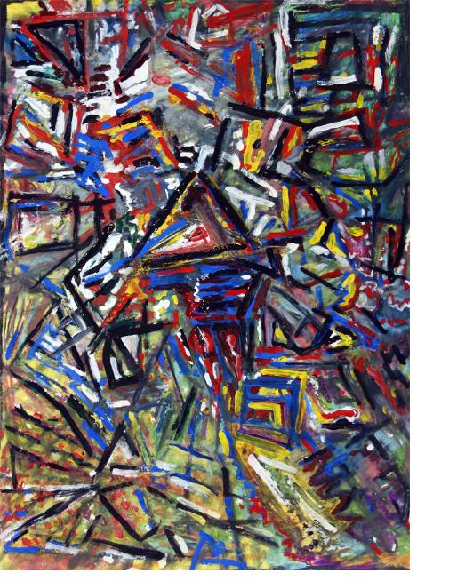 12.Kunst der Fuge Olkreide 50x70cm