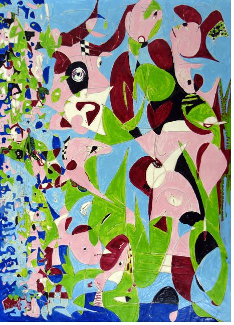 17 Torro Karton Olkreide Acryl 70x50cm