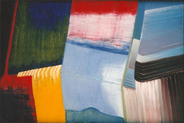 53. O.T. Ol auf Leinwand