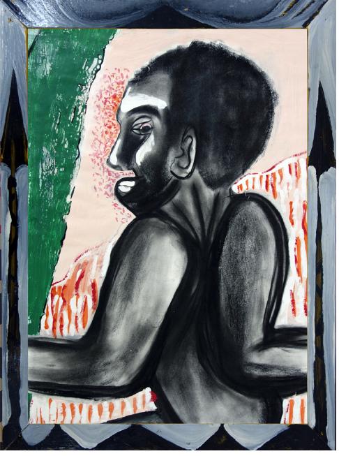 15.Tanzer Kreide acryl papier 30x42cm