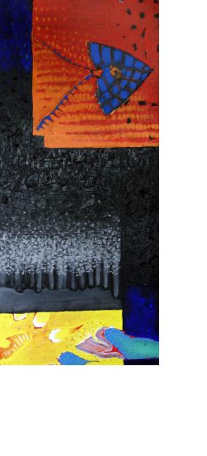 37.Tuareg Leinwand Ol 50x120cm